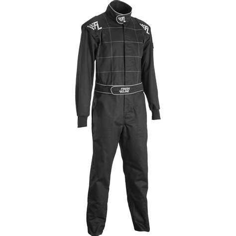 Finish Line Single-Layer SFI-1 Premium One-Piece Racing Suit