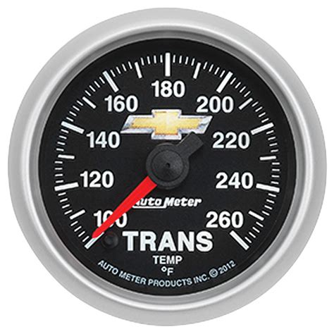 Autometer Gauge Transmission Temperature Auto Meter Bowtie 2 116