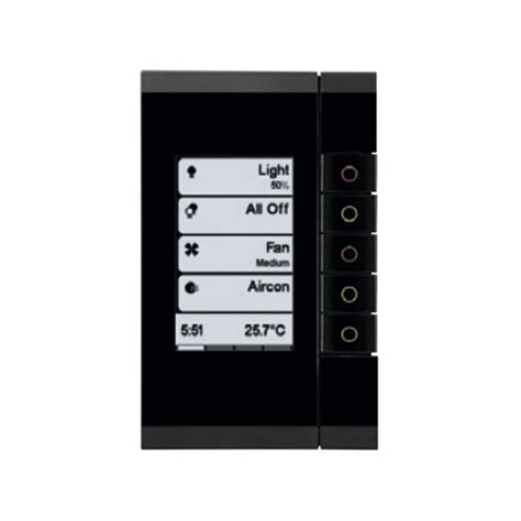 C Bus Saturn Edlt Wall Switch Expresso Black Integrated Powerhouse