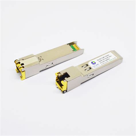 Customized 1000base T Sfp Copper Rj 45 100m Optical Transceiver Module