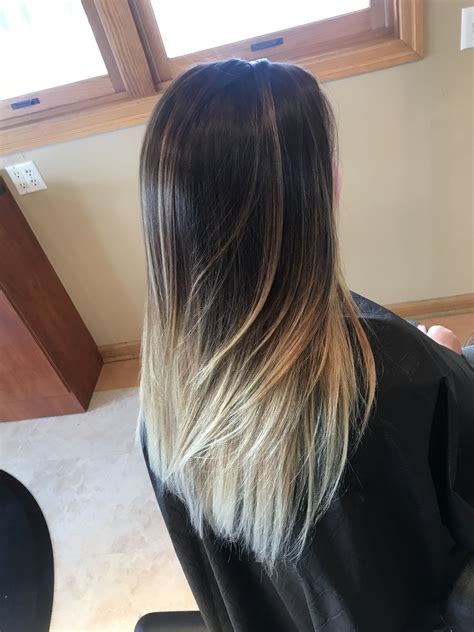 Heavy Contrast Ombrébalayage 💕 Buckeyebeautygc Hairstyles Haircuts