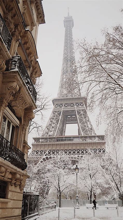 Eiffel Tower Winter Wallpapers - Wallpaper Cave