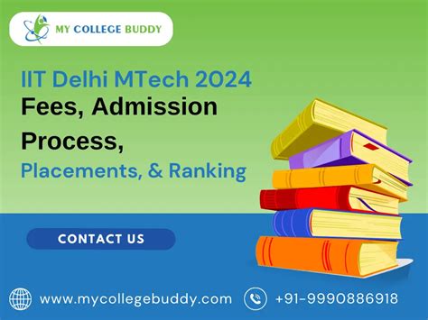 Iit Delhi Mtech Fees Admission Process 2025 Ranking Placement