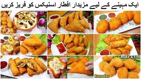 10 Make And Freeze Iftar Snacks Recipes Ramadan 2023 Ramadan Make