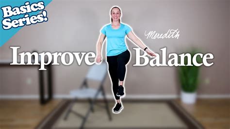 Balance Exercises For Seniors And Beginners Basics Series 21 Min Senior Fitness With Meredith