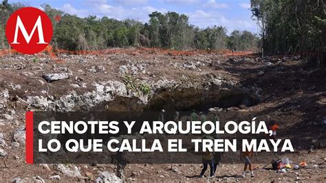 Construcción del Tren Maya sigue a pesar de SOCAVÓN por un cenote en