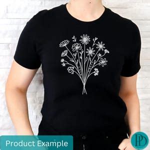 Fuck Trump Wildflower PNG Subtle FDT Anti Trump Floral Clipart SVG Gift For Democrat Donald