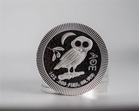 2022 NZ Mint Silver Niue Owl Stacker Coin 1oz - Bullion Now