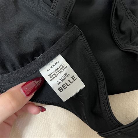 Belle The Label Oracle Bikini Top Is L And Bare Depop