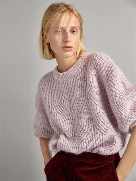 Womens Knitwear Massimo Dutti Spring Summer Collection 2018 Knitwear Fashion Knit Fashion