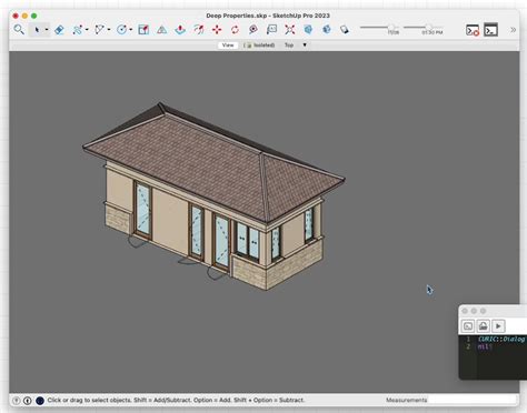 Ghost Dialog Inspired By A Trend On X Ruby API SketchUp Community