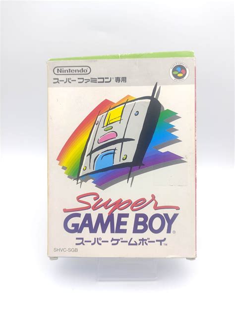 Super Game Boy Japan Nintendo Super Famicom Boutique Tamagotchis
