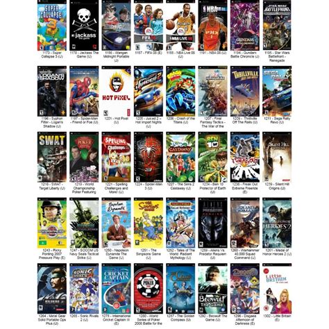 Psp Game Playstation Game Iso Game Shopee Malaysia