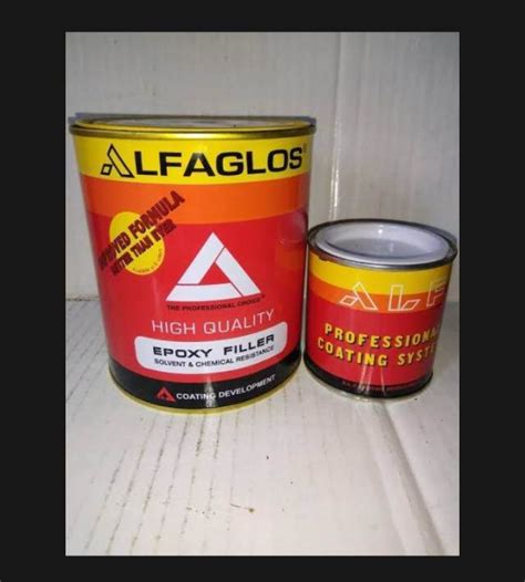 Epoxy Filler Primer Surfacer Alfa Gloss Cat Dasaran Abu Abu Efoksi