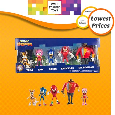 Sonic The Hedgehog Action Figure Multi Pack Sonic Boom 5 Figure Set
