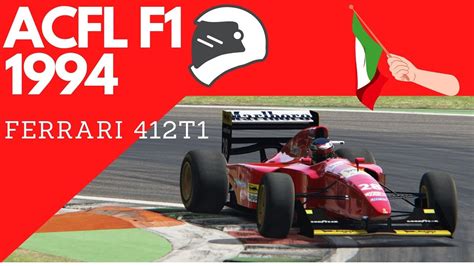 Assetto Corsa ACFL F1 1994 Mod Monza YouTube