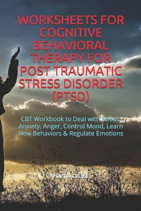 Anxiety And Ptsd Cbt Worksheet Bundle Cbt For Adults Cognitive