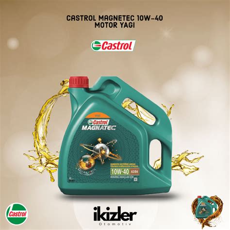 Castrol Magnetec 10w-40 A3/B4 - İkizler Otomotiv