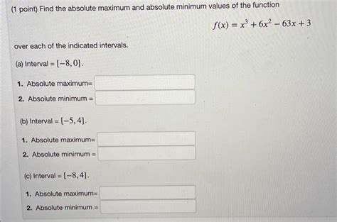 Solved 1 Point Let F X X 2x6 Find The Open Intervals On Chegg