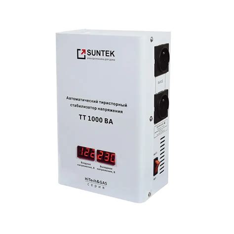 Продукция SUNTEK — стабилизаторы напряжения, ЛАТРы и устройства защиты ...