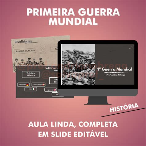 Slide Primeira Guerra Mundial - SLIDE - PRIMEIRA GUERRA MUNDIAL | Salva Prof