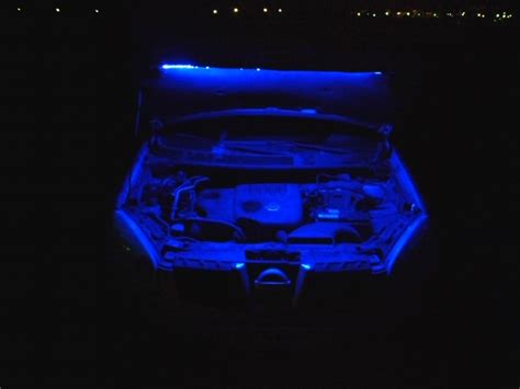 Подсветка подкапотного пространства — Nissan Qashqai (1G), 1,5 л, 2008 ...