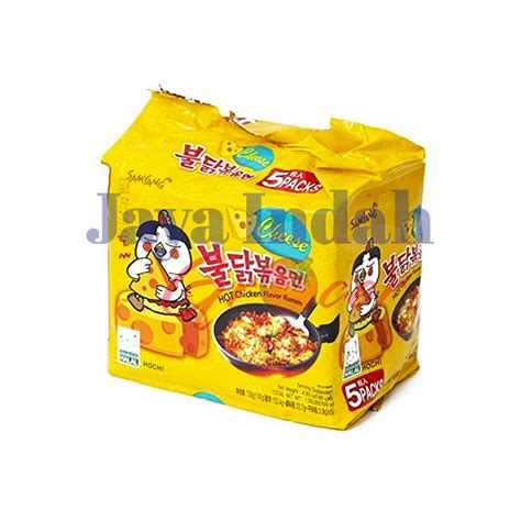 Samyang Hot Chicken Flavor Ramen With Cheese 5x140g Jaya Indah Grocer