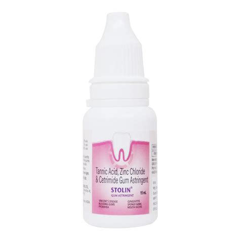 Stolin Gum Astringent Liquid 15ml : Price, Uses, Side Effects | Netmeds