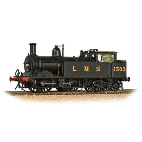 Bachmann Mr P Tank Lms Black Oo Gauge Steam Locomotive