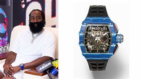 James Harden Spotted Wearing Richard Mille This Is Watch