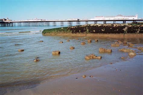 Brighton Chain Pier Remains Elmar Eye Flickr