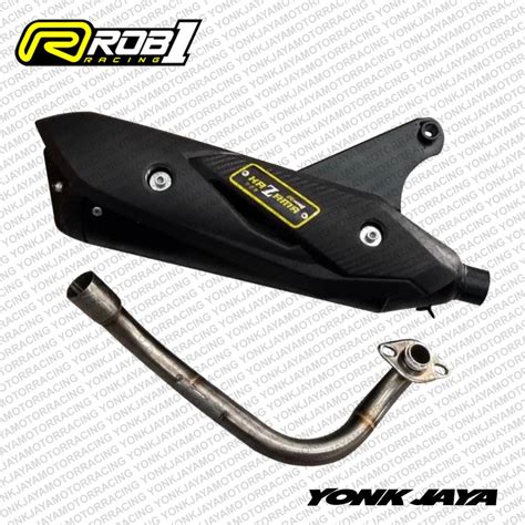 Jual KNALPOT ROB1 KAZAMA BEAT CARBU/FI OLD/POP ATAU SCOOPY CARBU/FI OLD