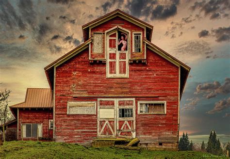 Montesano Barn Color Nude Photograph By Mike Penney Fine Art America