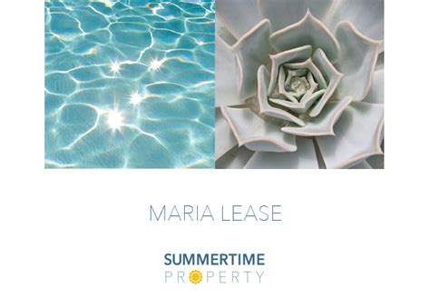 Maria Lease Azure Palm Hot Springs