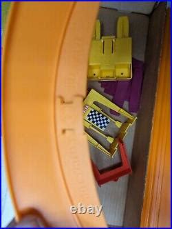 Car Track Set Vintage S Hot Wheels Hot Curves Race Action Incomplete Track Set No Car