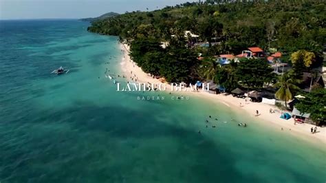 Lambug Beach Badian Cebu 2023 Youtube