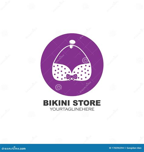 Bikini Vector Icon Illustration Stock Vector Illustration Of Fashion Resort