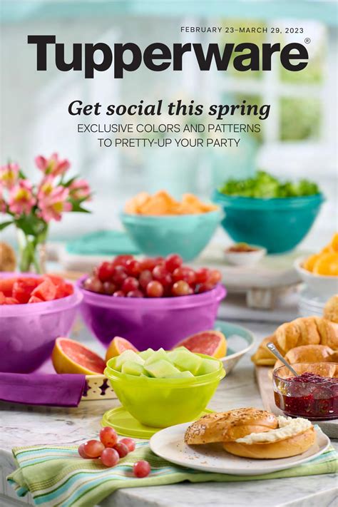 Tupperware April 2024 Brochure Evey Oneida