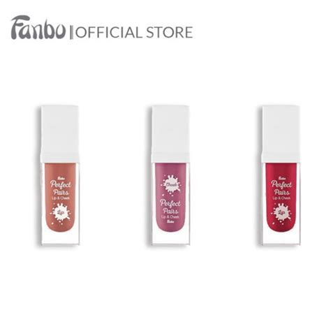 Jual Fanbo Perfect Pair Lip And Cheek Pewarna Bibir Dan Pipi Lipstik Cudling Nude