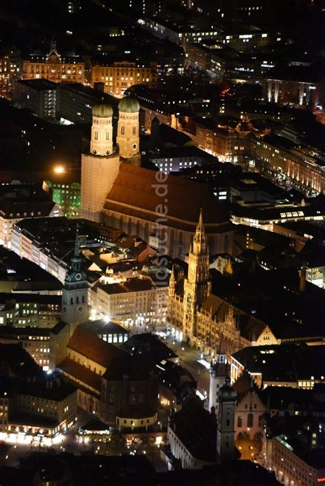 Luftaufnahme M Nchen Geb Ude Der Stadtverwaltung Rathaus Am