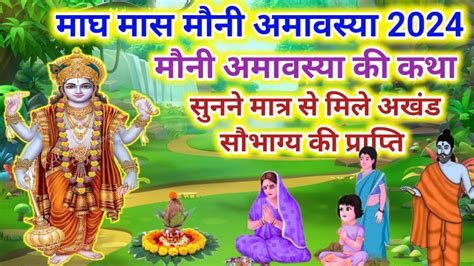 Mauni Amavasya Vrat Katha मन अमवसय वरत कथ Mauni Amavasya