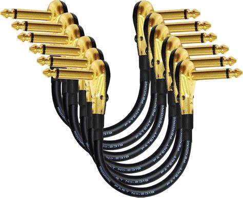 Amazon Units Inch Pedal Effects Patch Instrument Cable