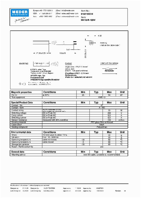 MK18-B-100W_5979241.PDF Datasheet Download --- IC-ON-LINE