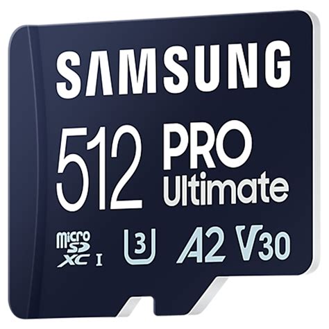 Samsung 512GB PRO Ultimate microSD Card. MB-MY512SA - Bing Lee