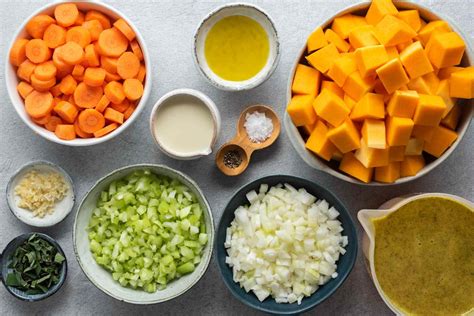 Savory Butternut Squash And Carrot Soup Recipe