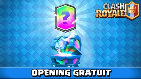 Clash Royale EPIC COFFRE LÉGENDAIRE OPENING YouTube