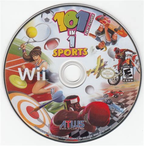 101 In 1 Sports Party Megamix Cover Or Packaging Material MobyGames