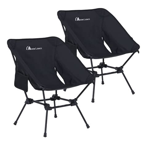 Buy Moon Lence Portable Camping Chairs 2 Pack Backpacking Chairsthe