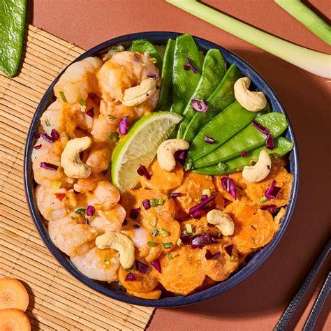 Hot Poké Curry Massaman Crevettes Pokawa