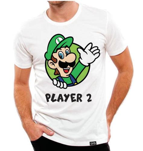 Camisa Camiseta Casal Gay L Sbica Lgbt Player Luigi Lgb